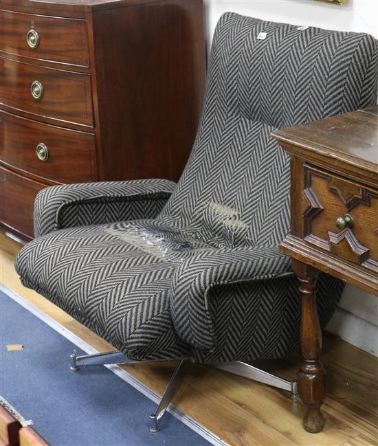 A pair of 1960s armchairs